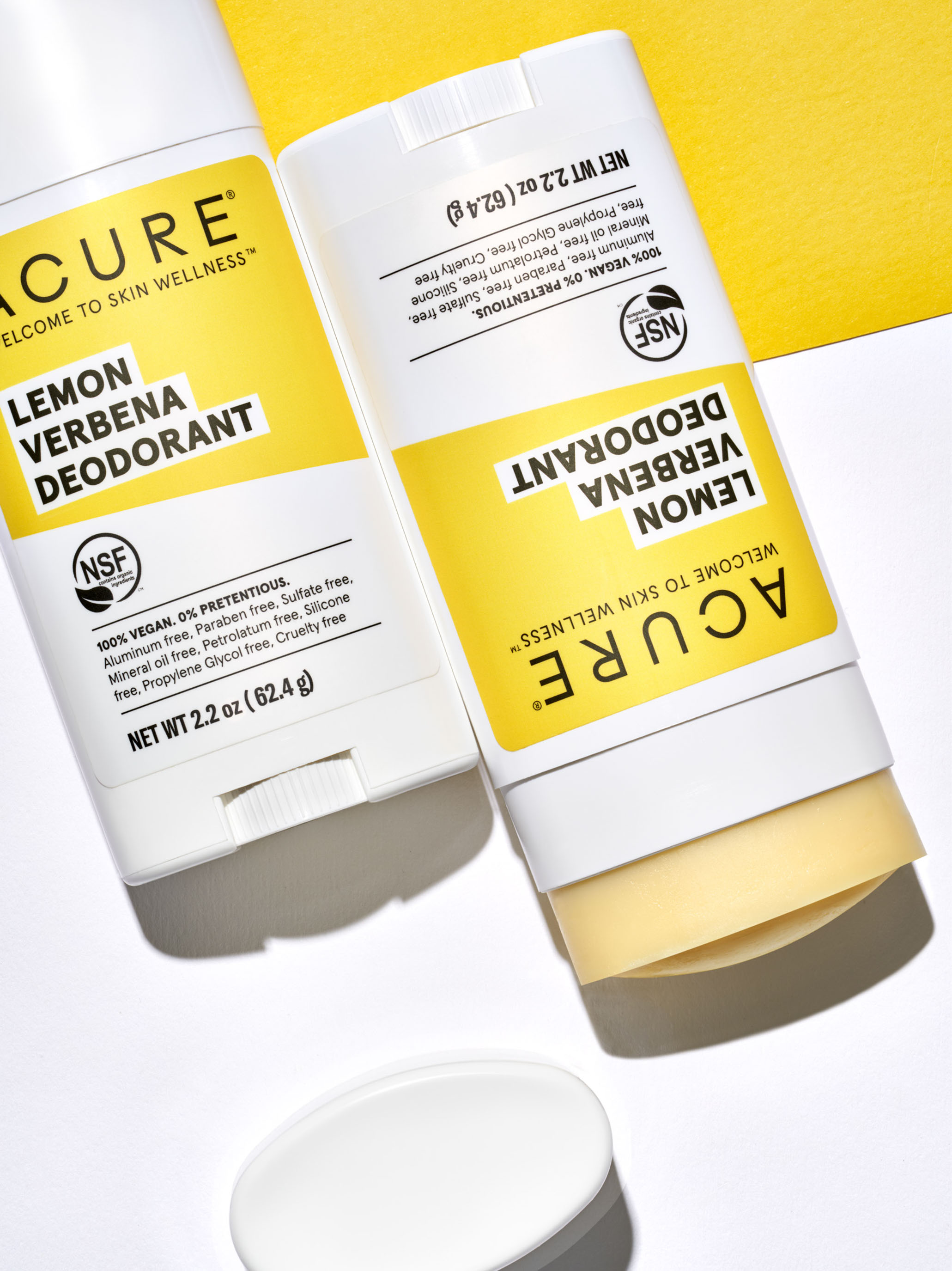 STAN Acure Product Still Life Lemon Deodorant