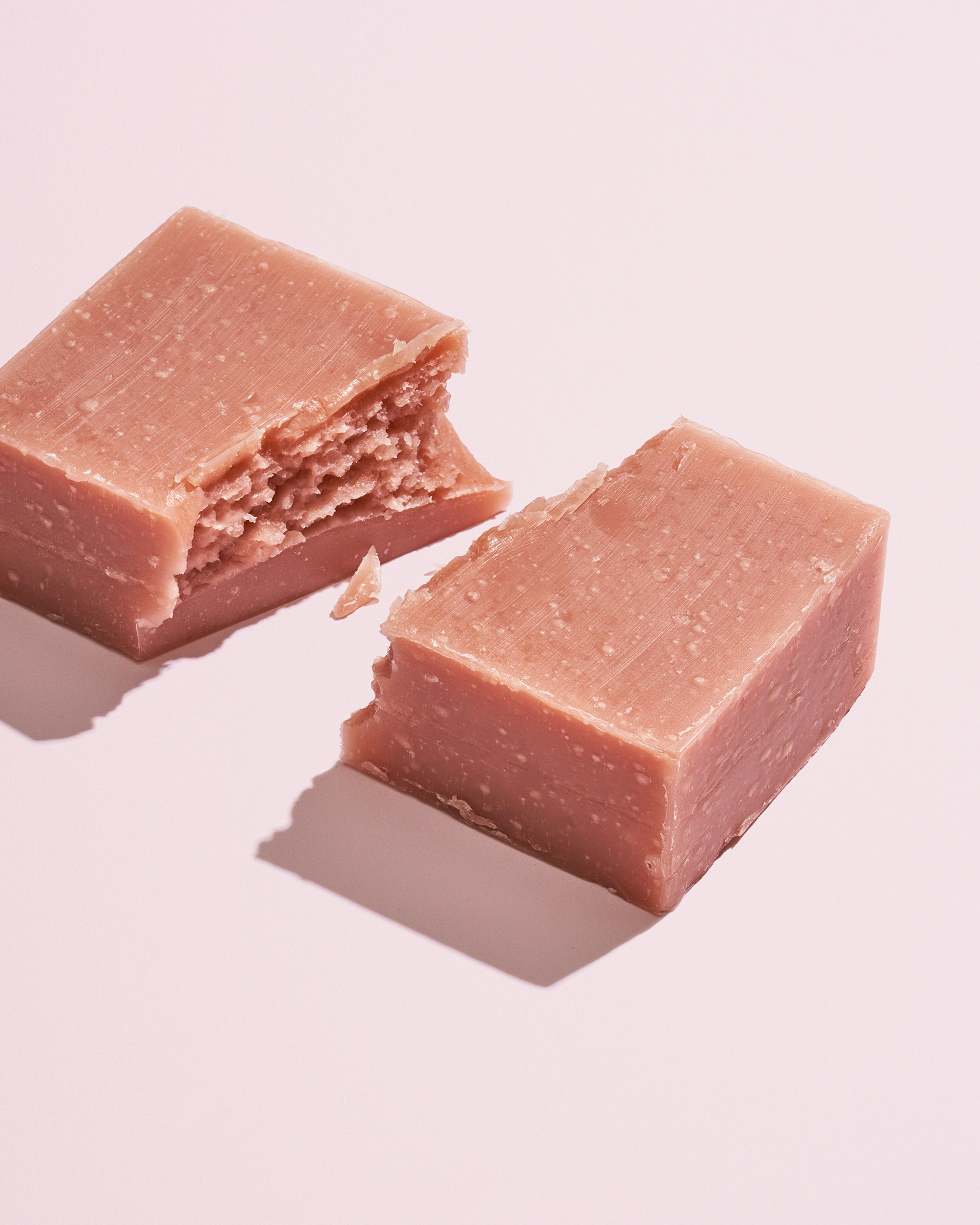 STAN Herbivore Pink Clay Soap bar